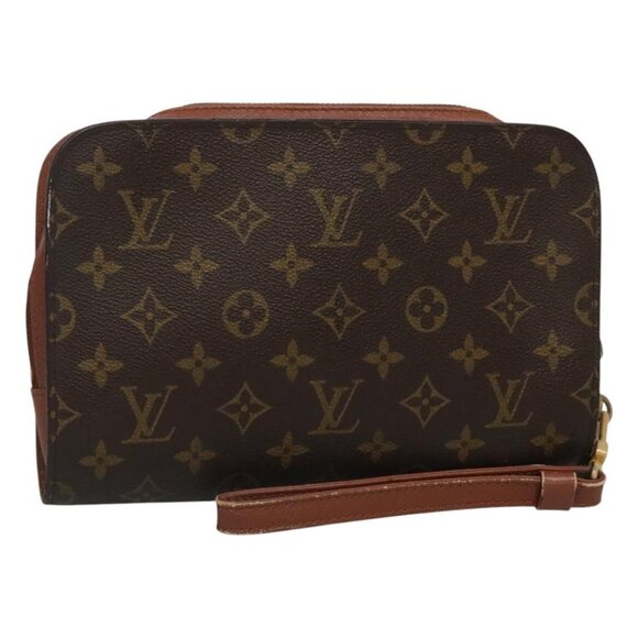 LOUIS VUITTON Monogram Orsay Clutch Bag M51790 LV Auth 116959 - Picture 1 of 16